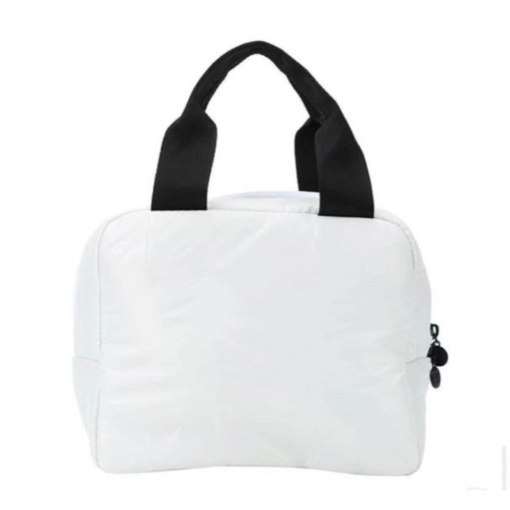 CHANEL | Bags | Chanel Cosmetic Puff Bag With Handle - Picture 9 of 11